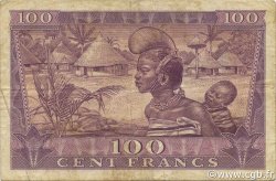 100 Francs GUINÉE  1958 P.07 TB à TTB