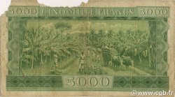 5000 Francs GUINÉE  1958 P.10 AB