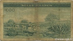 1000 Francs GUINÉE  1960 P.15a B+