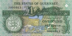 1 Pound GUERNESEY  1991 P.52a pr.NEUF