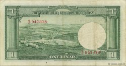 1 Dinar JORDANIE  1952 P.06a TTB+
