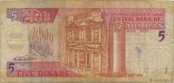 5 Dinars JORDANIE  1997 P.30b B+