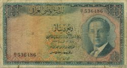 1/4 Dinar IRAK  1947 P.037 B+