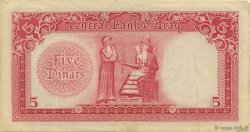 5 Dinars IRAK  1947 P.049 TTB+
