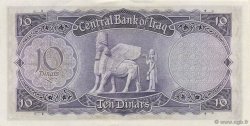 10 Dinars IRAQ  1959 P.055a AU