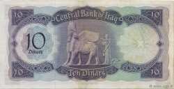 10 Dinars IRAK  1971 P.060 SUP+