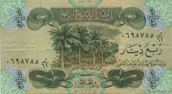 1/4 Dinar IRAK  1979 P.067a TTB