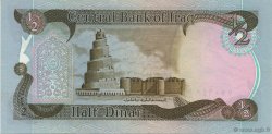 1/2 Dinar IRAK  1980 P.068a SUP+