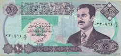 10 Dinars IRAK  1992 P.081 SUP