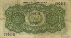 2 Tomans IRAN  1918 P.002 TB