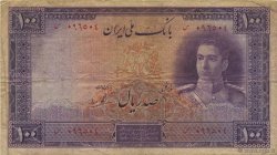 100 Rials IRAN  1944 P.044