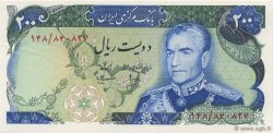 200 Rials IRAN  1974 P.103c UNC-