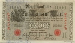 1000 Mark GERMANY  1910 P.044b XF