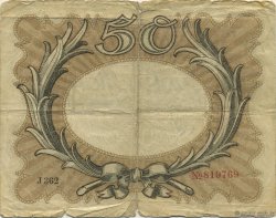 50 Mark ALLEMAGNE  1918 P.065 B