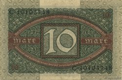 10 Mark ALLEMAGNE  1920 P.067a pr.NEUF