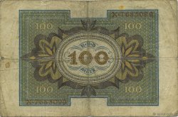 100 Mark GERMANY  1920 P.069a F