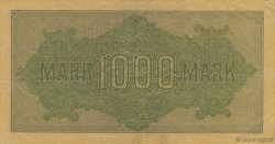 1000 Mark ALLEMAGNE  1922 P.076b TTB
