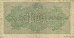 1000 Mark ALLEMAGNE  1922 P.076c TB