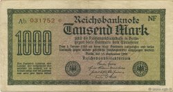 1000 Mark GERMANY  1922 P.076c VF