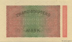 20000 Mark ALLEMAGNE  1923 P.085c pr.NEUF