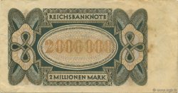 2 Millions Mark ALLEMAGNE  1923 P.089a SUP