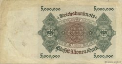 5 Millions Mark ALLEMAGNE  1923 P.090 TTB