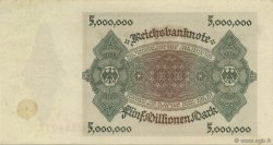 5 Millions Mark GERMANY  1923 P.090 XF