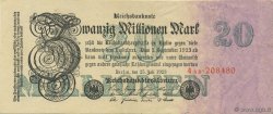 20 Millions Mark GERMANIA  1923 P.097b