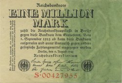 1 Million Mark ALLEMAGNE  1923 P.101 SUP