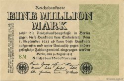 1 Million Mark ALLEMAGNE  1923 P.102a SPL