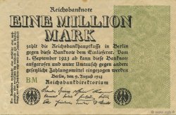 1 Million Mark GERMANY  1923 P.102c VF+