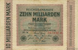 10 Milliards Mark ALLEMAGNE  1923 P.117a TB+