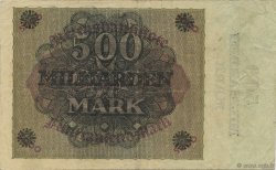 500 Milliard Mark ALLEMAGNE  1923 P.124a TTB+