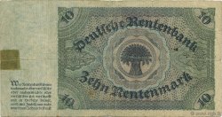 10 Rentenmark ALLEMAGNE  1925 P.170 TB