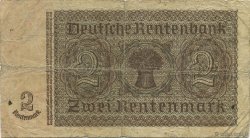 2 Rentenmark ALLEMAGNE  1937 P.174b B