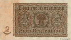 2 Rentenmark ALLEMAGNE  1937 P.174b SPL