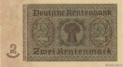 2 Rentenmark ALLEMAGNE  1937 P.174b pr.NEUF