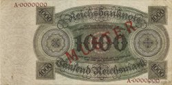 1000 Reichsmark Spécimen ALLEMAGNE  1924 P.179s SUP
