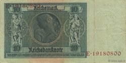 10 Reichsmark GERMANY  1929 P.180a VF
