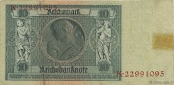 10 Reichsmark GERMANY  1929 P.180a F