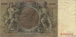 1000 Reichsmark ALLEMAGNE  1936 P.184 TTB