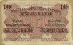 10 Rubel ALLEMAGNE Posen 1916 P.R124 TTB