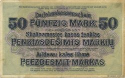 50 Mark DEUTSCHLAND Kowno 1918 P.R132 SS