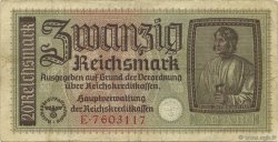 20 Reichsmark ALLEMAGNE 1940 P.R139