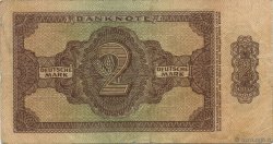 2 Deutsche Mark ALLEMAGNE RÉPUBLIQUE DÉMOCRATIQUE  1948 P.10a TB+