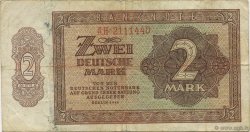 2 Deutsche Mark ALLEMAGNE RÉPUBLIQUE DÉMOCRATIQUE  1948 P.10b TTB