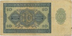10 Deutsche Mark ALLEMAGNE RÉPUBLIQUE DÉMOCRATIQUE  1948 P.12a TB