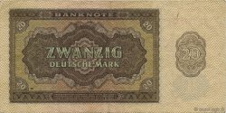 20 Deutsche Mark ALLEMAGNE RÉPUBLIQUE DÉMOCRATIQUE  1948 P.13b TTB