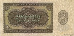 20 Deutsche Mark ALLEMAGNE RÉPUBLIQUE DÉMOCRATIQUE  1948 P.13b SPL+