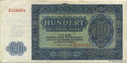 100 Deutsche Mark ALLEMAGNE RÉPUBLIQUE DÉMOCRATIQUE  1948 P.15a TTB+